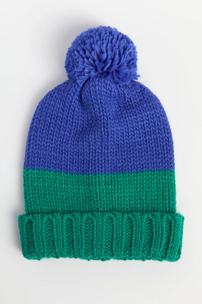 Delta Blue Beanie SALE | Pink Lily