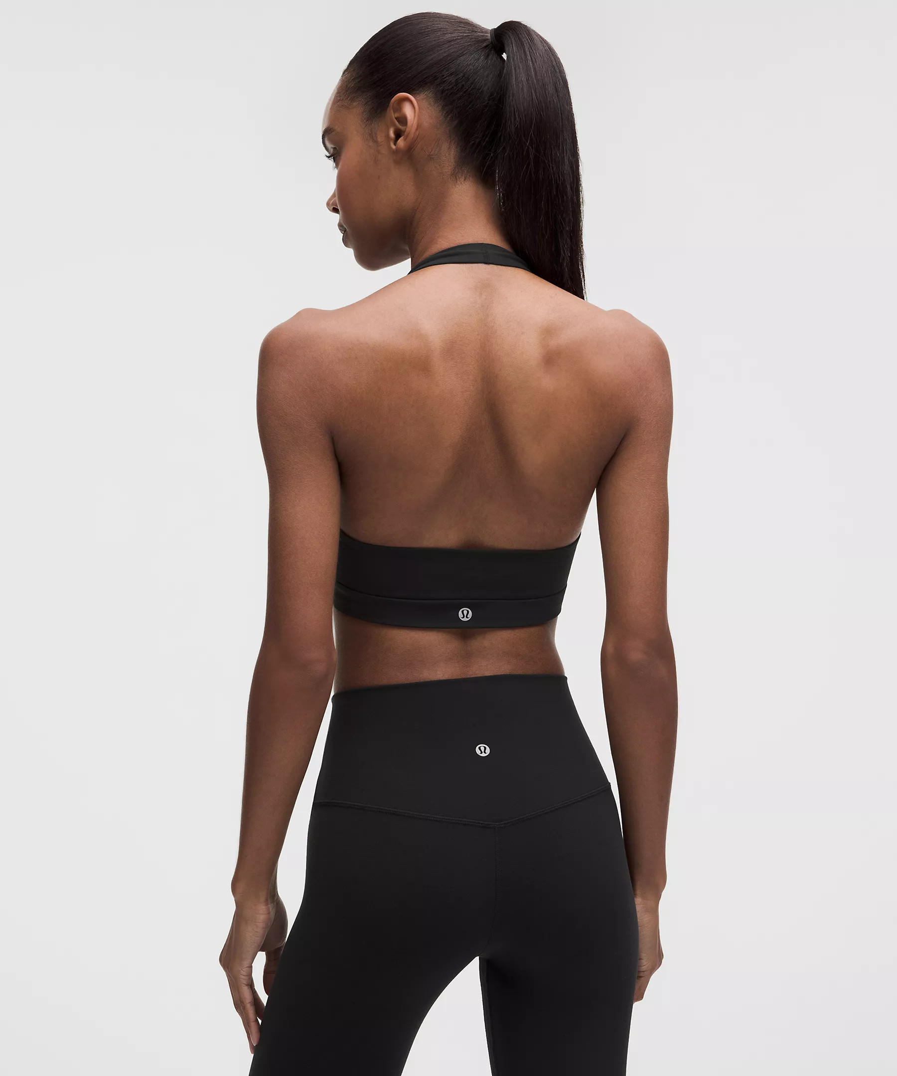 lululemon Focuser Halter Bra Light Support, A/B Cup | Lululemon (US)