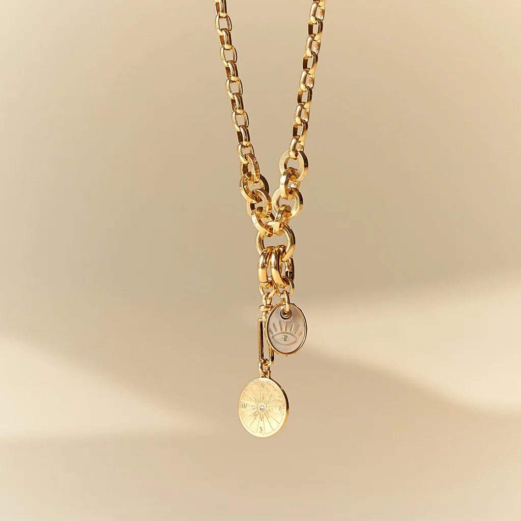 Voyager Necklace Gold | Mignonne Gavigan