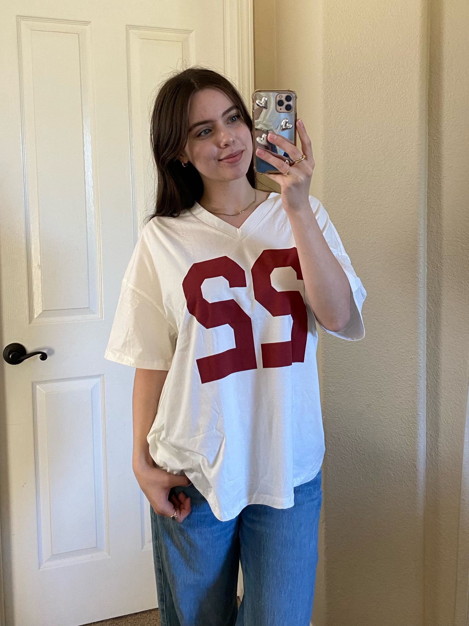 Trendy amazon tee! Oversized fit, wearing a small.

Fall outfits / fall fashion 2024 / fall outfits 2024 / fall outfits women / fall outfit inspo / fall outfit ideas / womens fall outfits / fall outfit inspirations / cute fall outfits / casual fall outfits / fall fashion 2024 / fall fashion trends / womens fall fashion / edgy fall fashion / college fashion / college outfits / college class outfits / college fits / college girl / college style / college essentials / amazon college outfits / back to college outfits / back to school college outfits / college tops / Neutral fashion / neutral outfit /  Clean girl aesthetic / clean girl outfit / Pinterest aesthetic / Pinterest outfit / that girl outfit / that girl aesthetic / vanilla girl / Back To School Outfits / Back To School Clothes / Back To School Teen / Back To School Outfit Ideas / School Outfits / School Fits / School Clothes / High School Outfits / graphic tee / amazon graphic tee / oversized graphic tee

#LTKFindsUnder50 #LTKFindsUnder100 #LTKStyleTip