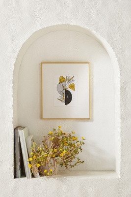 Midnight Foliage Wall Art | Anthropologie (US)