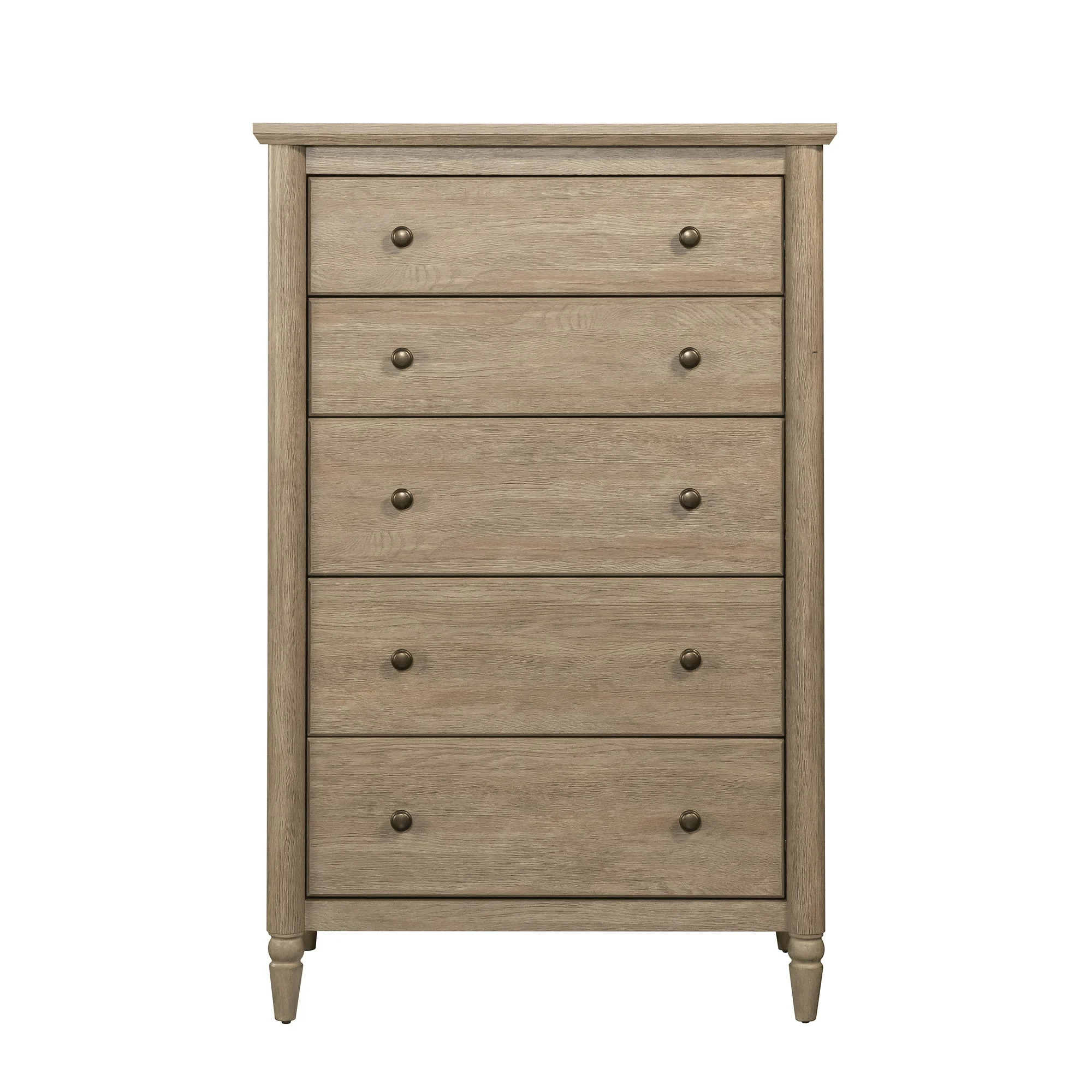 My Texas House Monroe 5-Drawer Dresser, Brushed Oak Finish | Walmart (US)