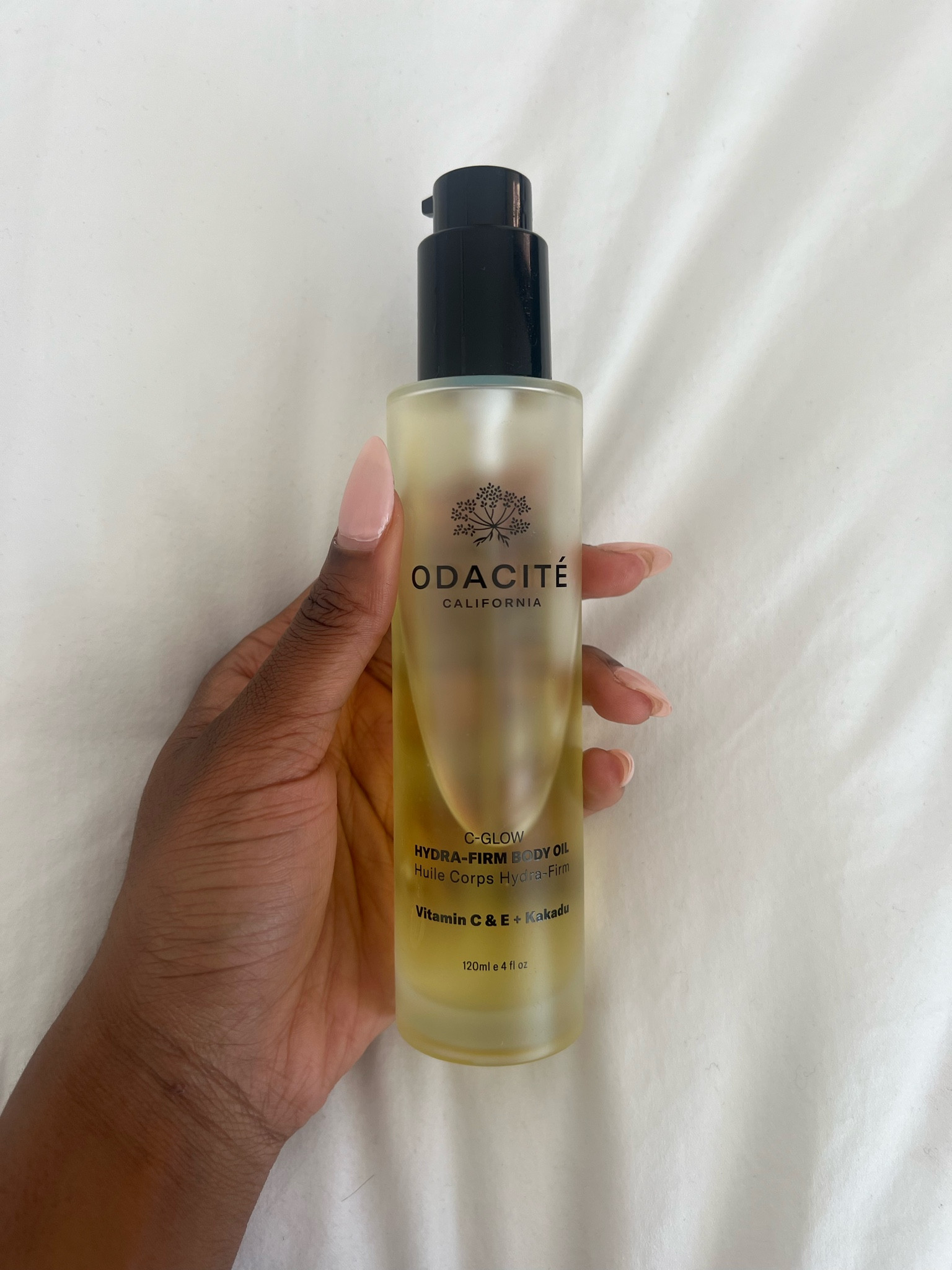my fav part of my post shower routine 🧴 loving this bodyoil from odacite 

#LTKbeauty