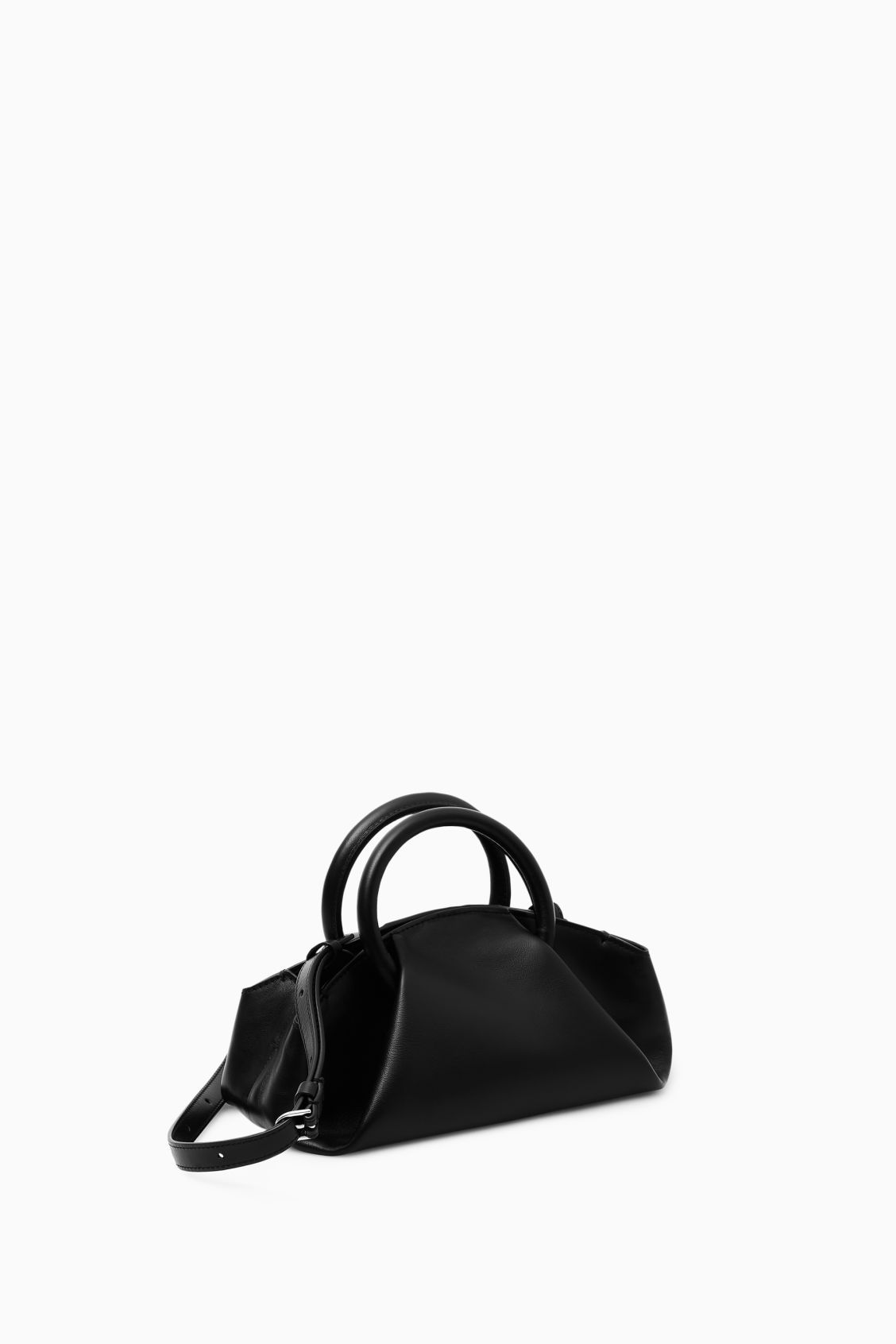 FOLD MICRO TOTE - LEATHER | COS UK