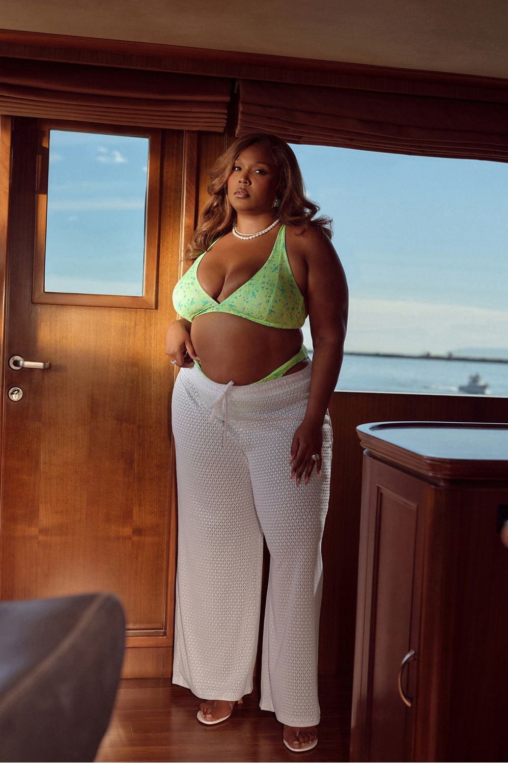 Open Knit Coverup Pant | Fabletics