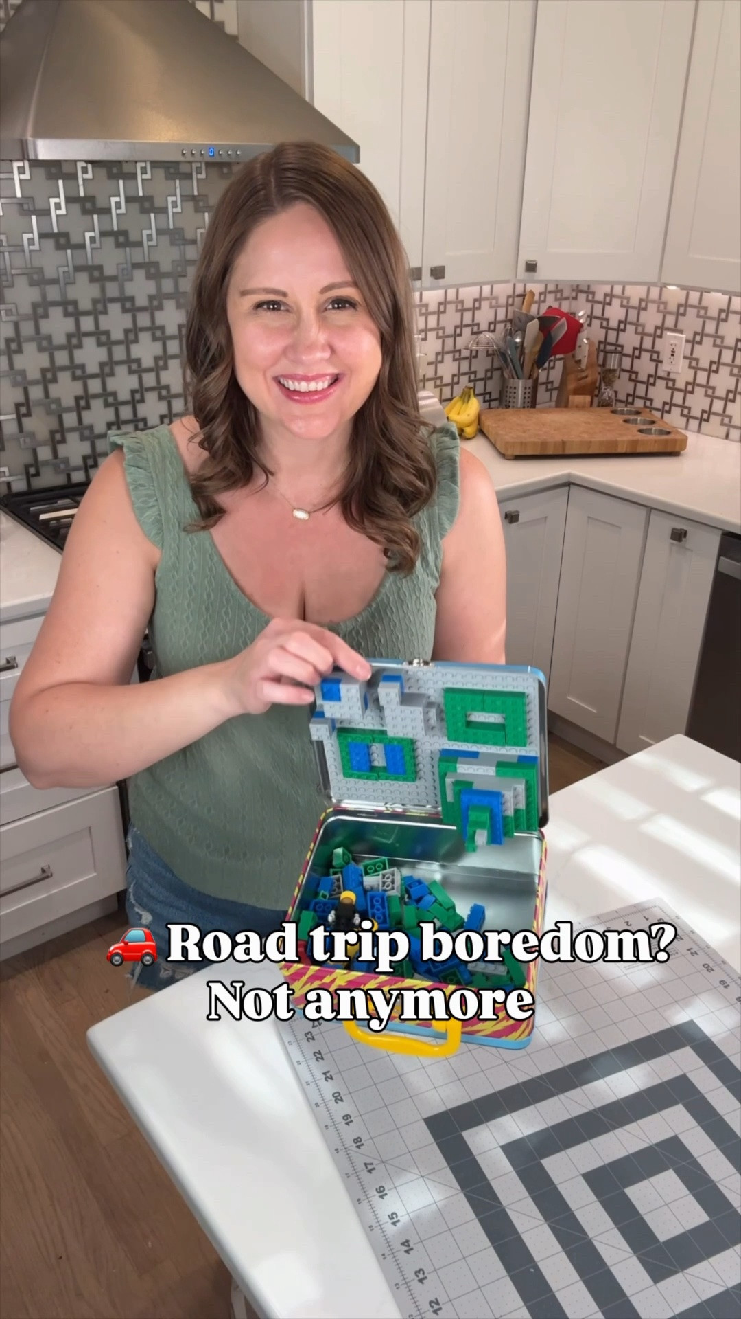🚗🧱 The road trip hack every parent needs! 🙌

This DIY LEGO travel station has been a total lifesaver for keeping little hands busy on the go. I turned a metal lunchbox into a portable building station by attaching a LEGO baseplate to the lid and filling it with budget-friendly bricks. ✨

Perfect for road trips, restaurants, waiting rooms, flights, and those moments when you need a little extra quiet. 😅

Save this idea for your next adventure! 💛

#LTKFamily #LTKKids #RoadTripHack #TravelWithKids #MomHack #LEGOIdeas #KidsActivities #SummerFun #BusyKids #LTKSummerEdit

#LTKmomlife #LTKTravel #LTKKids