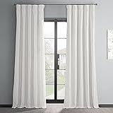 HPD Half Price Drapes Faux Dupioni Silk Curtain Vintage Textured for Room Decor 50 X 96 (1 Panel)... | Amazon (US)