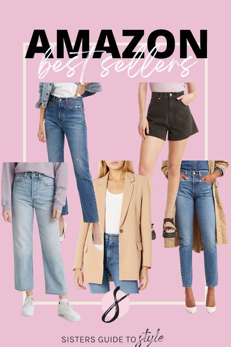 Amazon Best Sellers | Jeans | Levis | Blazer | Jean Shorts

#LTKunder50 #LTKsalealert #LTKunder100