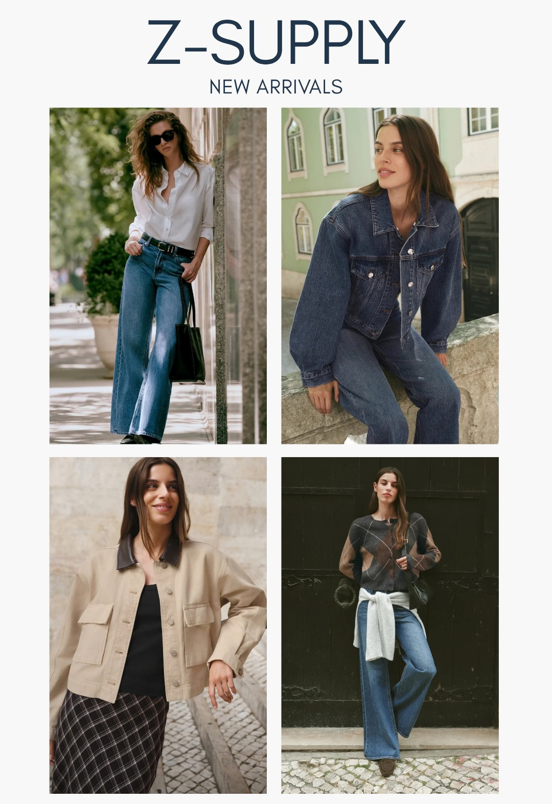 [10/2/26] Z-Supply new arrivals! 🤍

Z SUPPLY new arrivals, fall fashion, fall layers, casual fall outfits, capsule wardrobe, everyday denim, denim jacket, button-down shirt, lightweight jacket, cozy knit sweater, relaxed style, elevated basics, fall outfit ideas, wardrobe staples

#LTKdayinmylife #LTKootd #LTKSeasonal