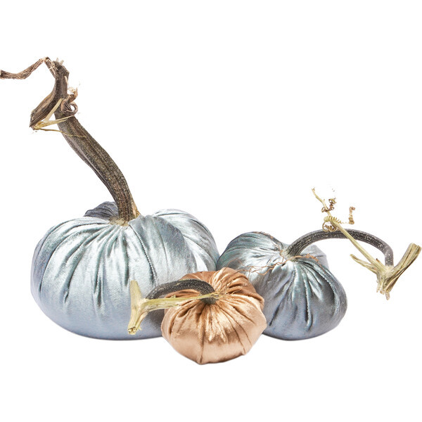 *Exclusive* Panne Pumpkin Trio, Blue Ice | Maisonette