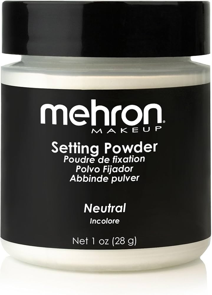 Mehron Makeup Setting Powder | Loose Powder Makeup | Loose Setting Powder Makeup Perfect for Hall... | Amazon (US)