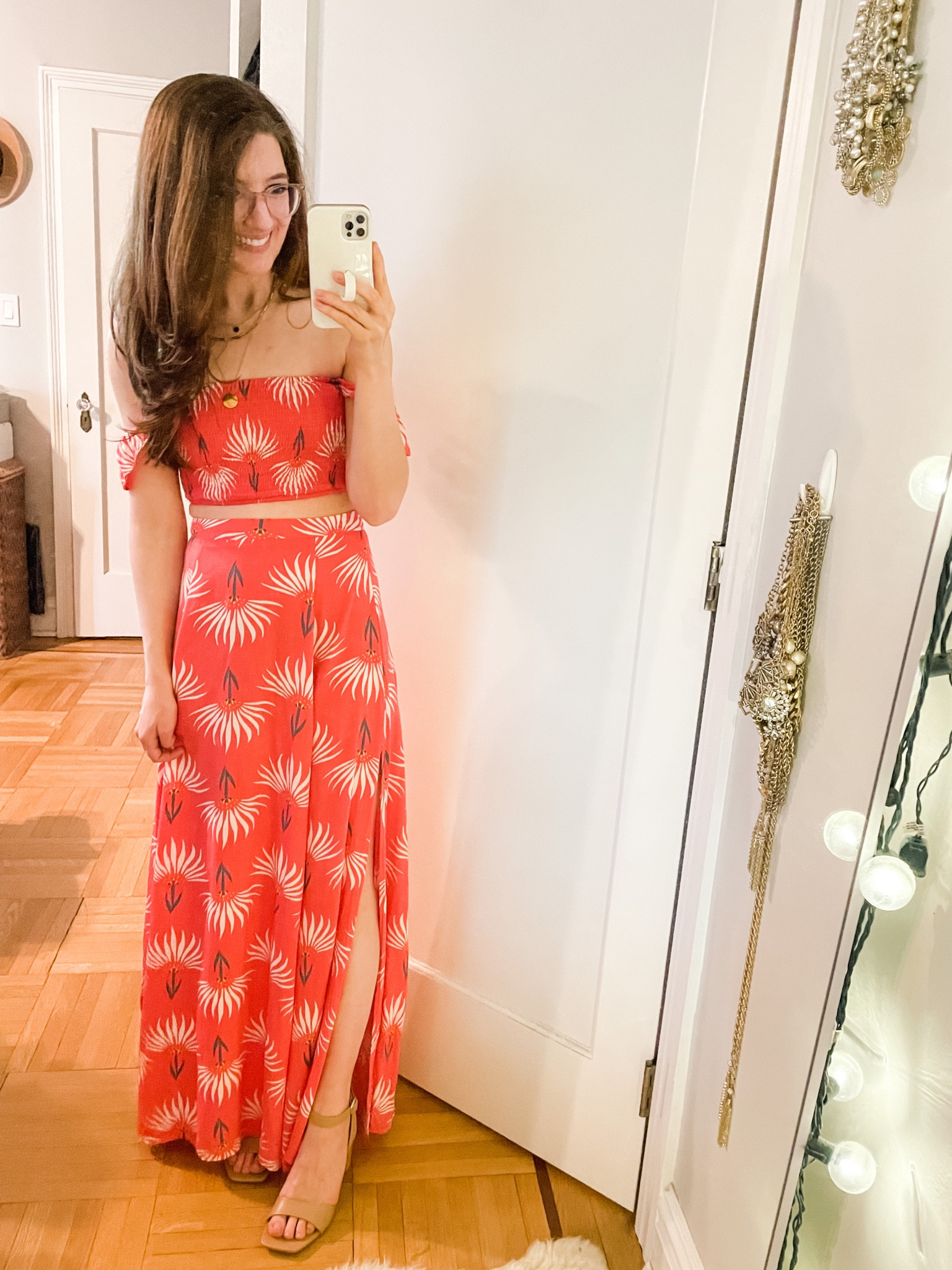 skirt set: TTS (wearing XS)
Nude heeled sandals: TTS

Wedding guest outfit
Vacation outfit

#LTKtravel #LTKwedding #LTKSeasonal