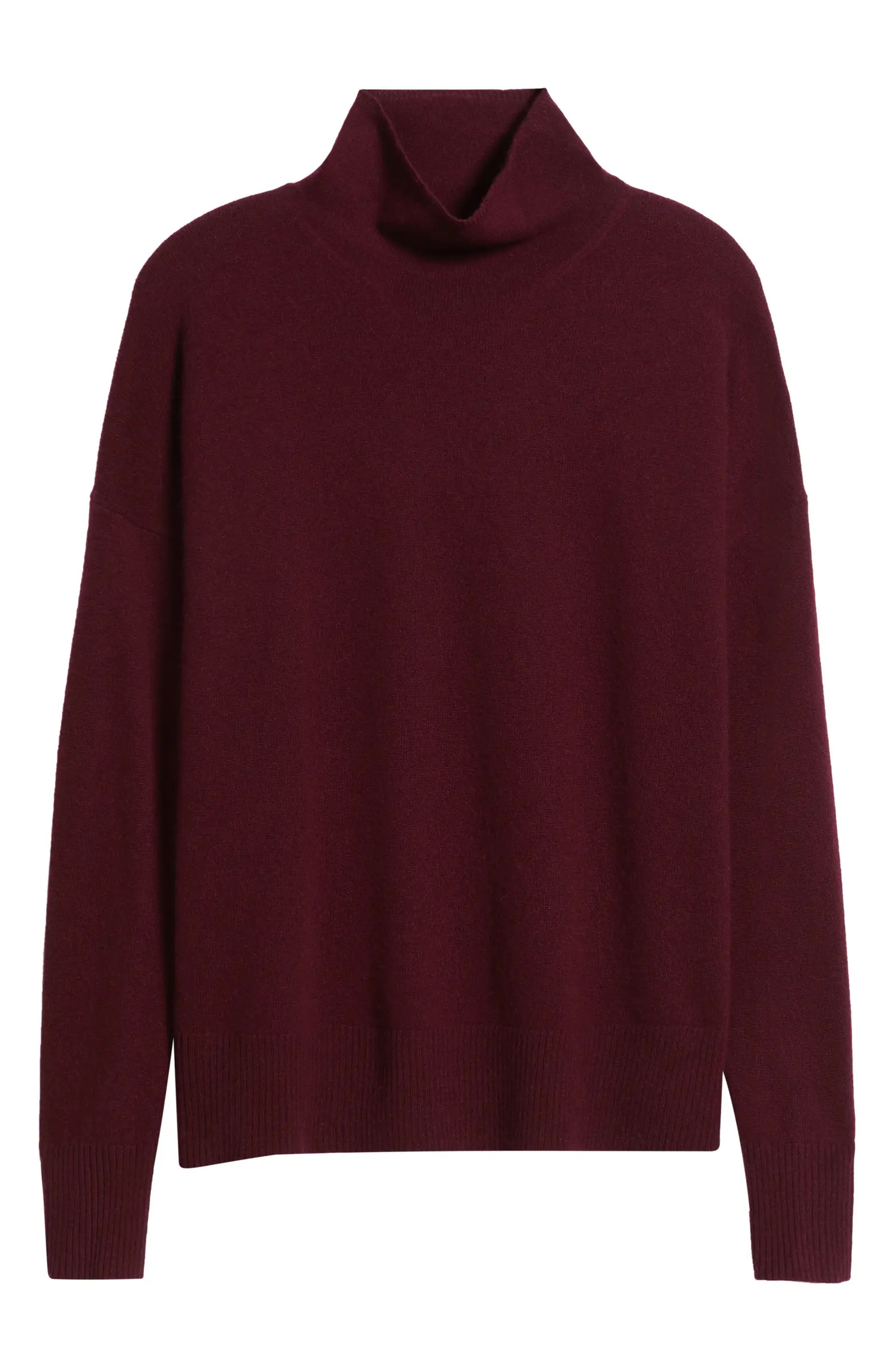 Oversize Cashmere Turtleneck Sweater | Nordstrom