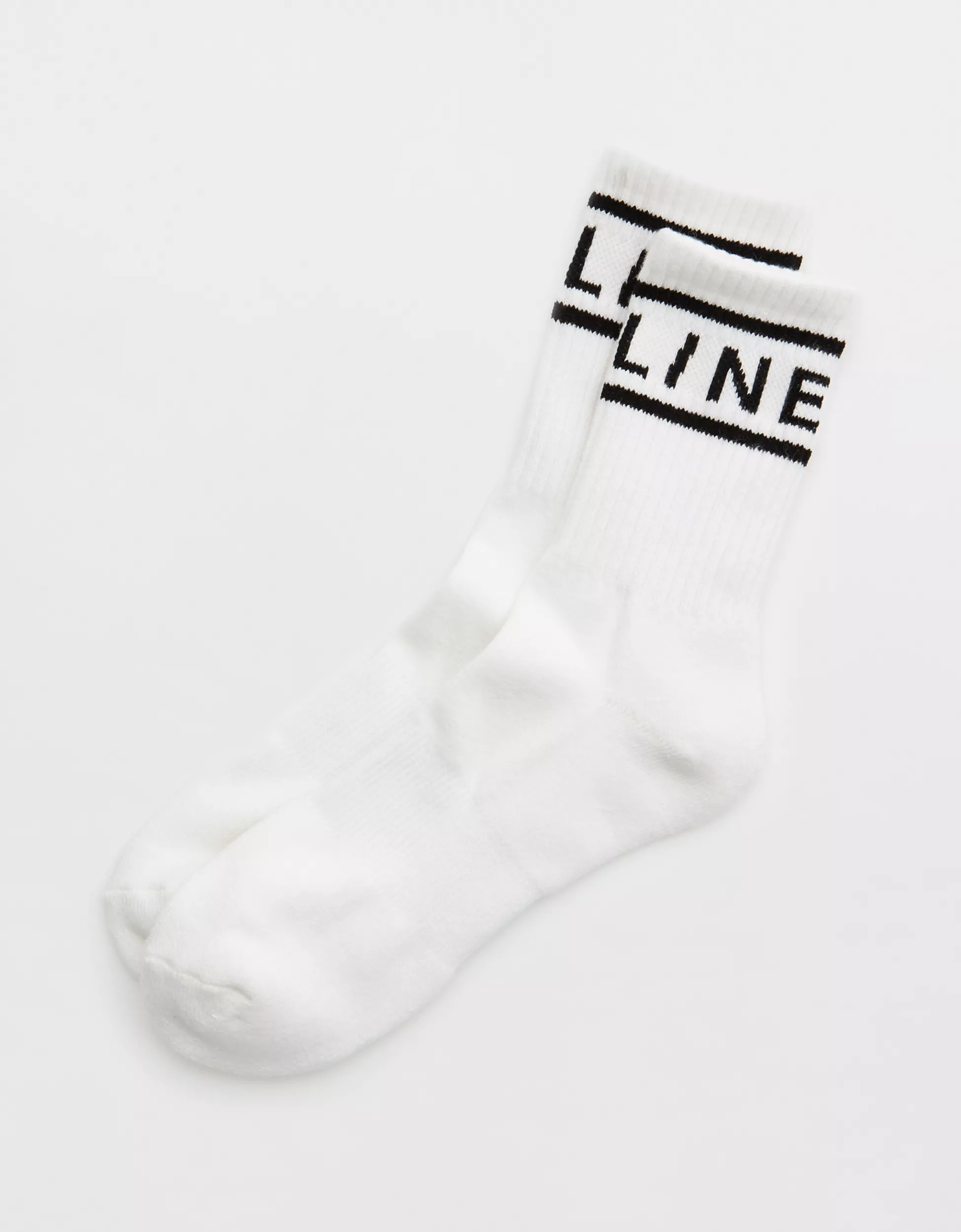 OFFLINE By Aerie Graphic Crew Socks | Aerie