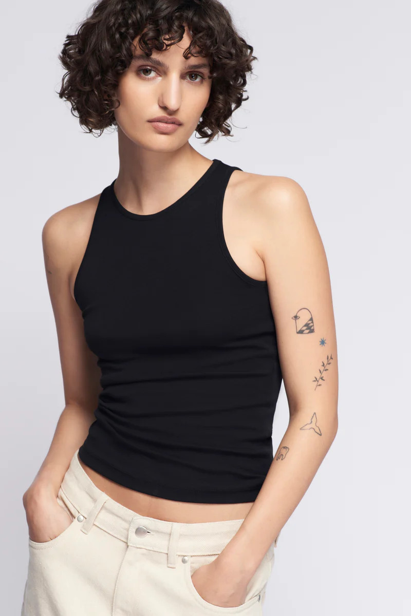 Women's Rib Racer Tank | Kotn | Kotn
