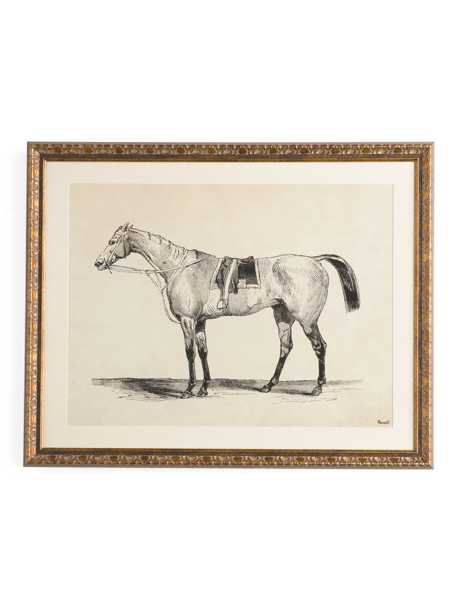 20x25 Side Horse Framed Wall Art | TJ Maxx