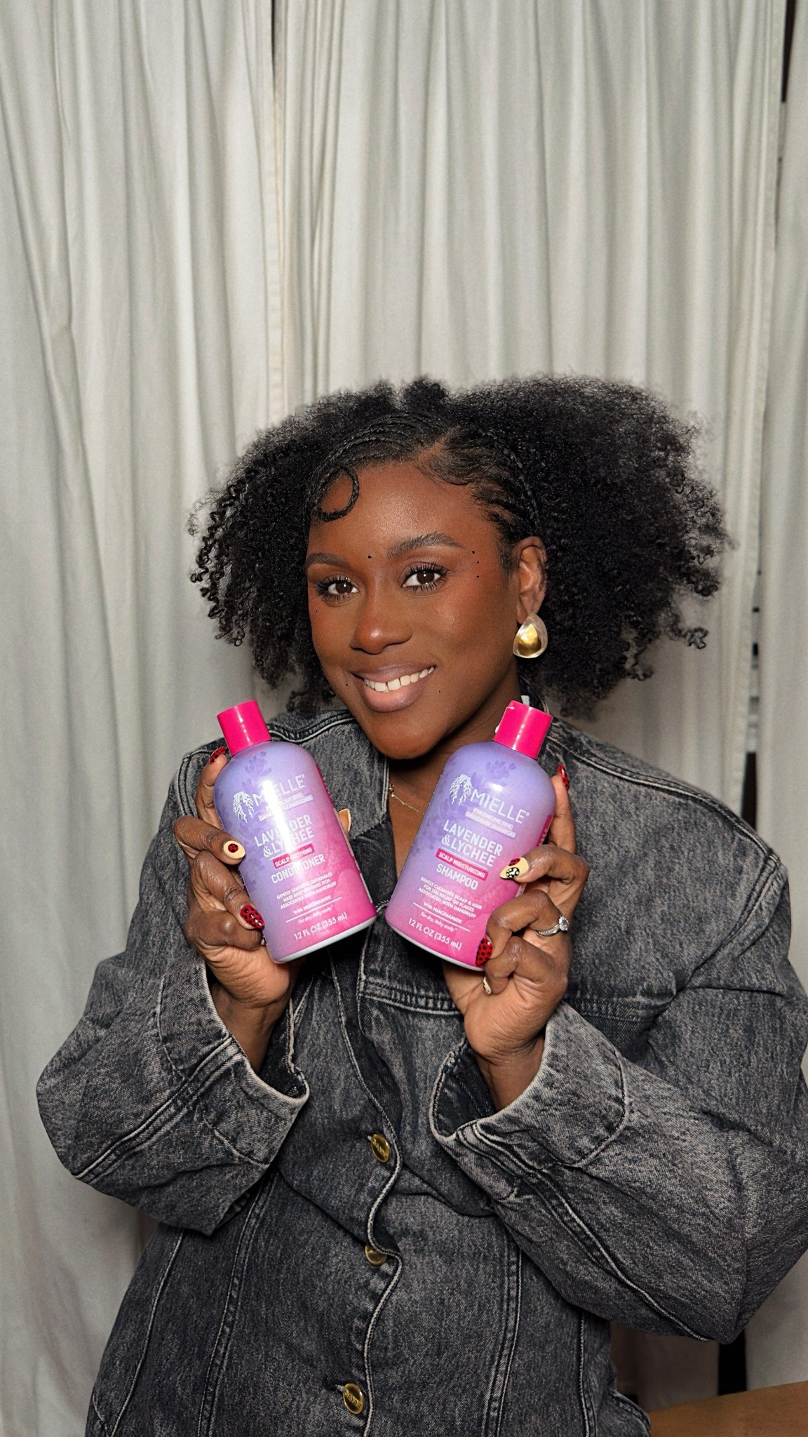  #AD picked up the new @Mielleorganics Lavender & Lychee collection, now at @Target, and trusted it to keep my scalp moisturized and flake-free for over a week while traveling. #mielle #mielleLavender&Lychee #targetstyle #Target #TargetPartner