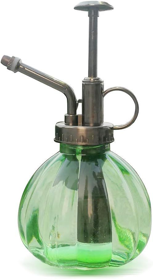 Ebristar Plant Mister, Glass Watering Spray Bottle, 6.5" Tall Vintage Style Spritzer with Bronze ... | Amazon (US)