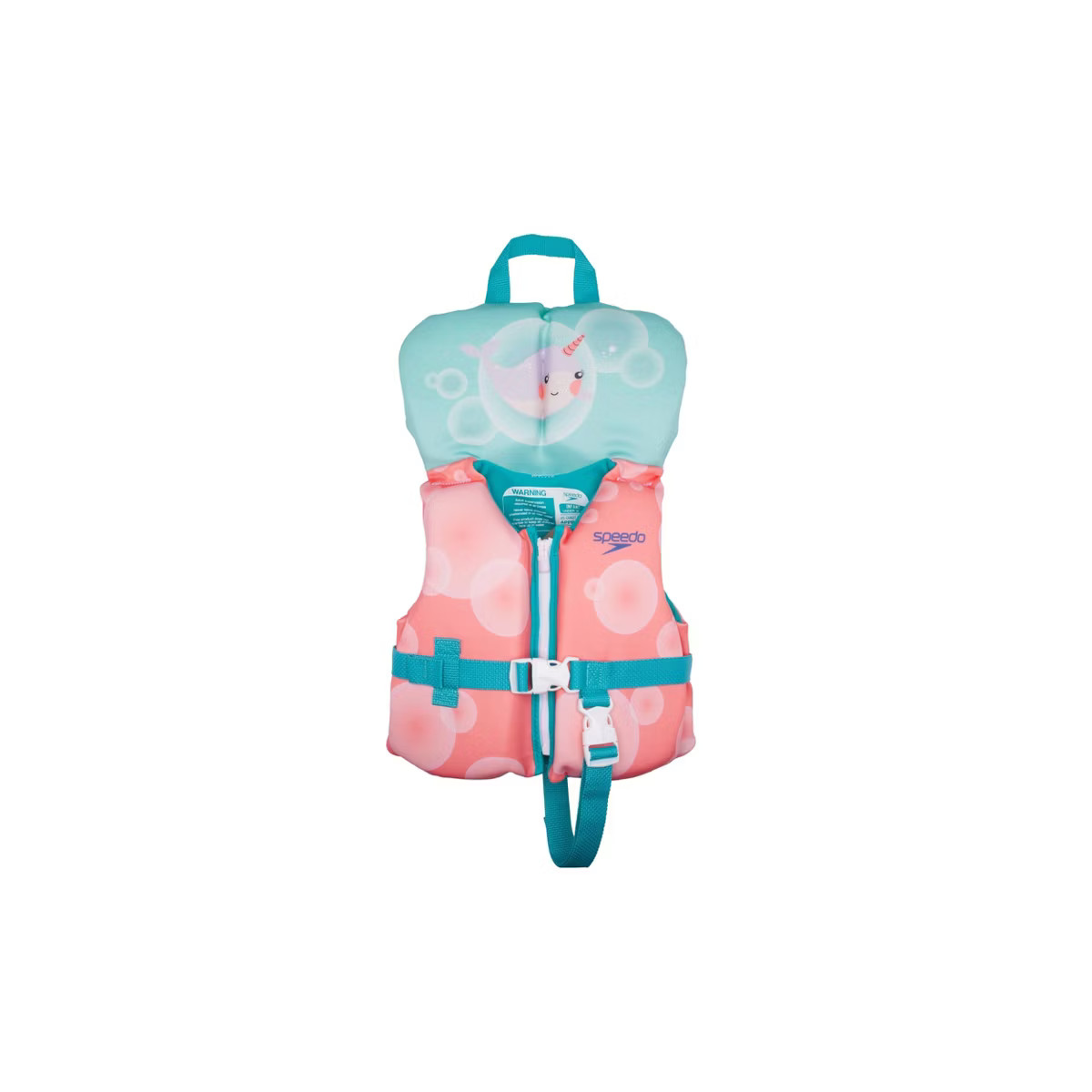 Speedo Infant Life Vest - Teal/Coral | Target