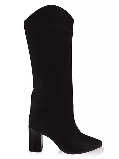 Maryana 85MM Nubuck Knee-High Boots | Saks Fifth Avenue