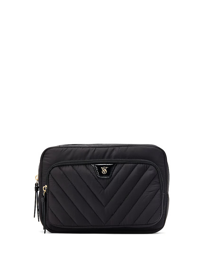 Buy Travel Makeup Pouch, Heritage Stripe - Order Cosmetic Cases online - Victoria's Secret US | Victoria's Secret (US / CA )