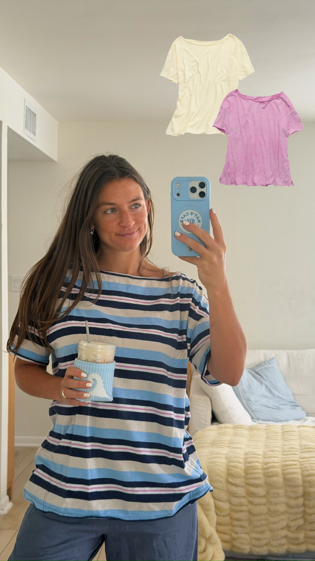 the comfiest tee! and it's on sale! these are the different colors i'm eyeing!  

 #LTKgrwm #LTKootd #LTKSaleAlert