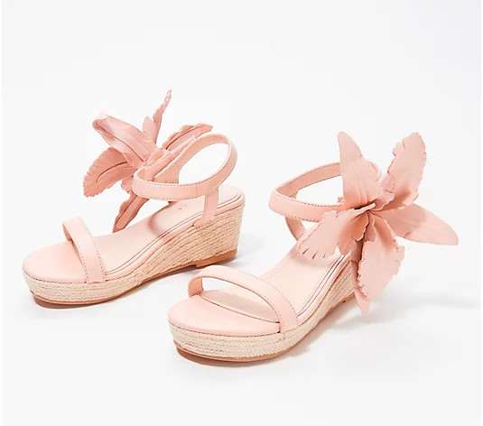 Cecelia New York Kids Espadrille Wedges - Lilly | QVC