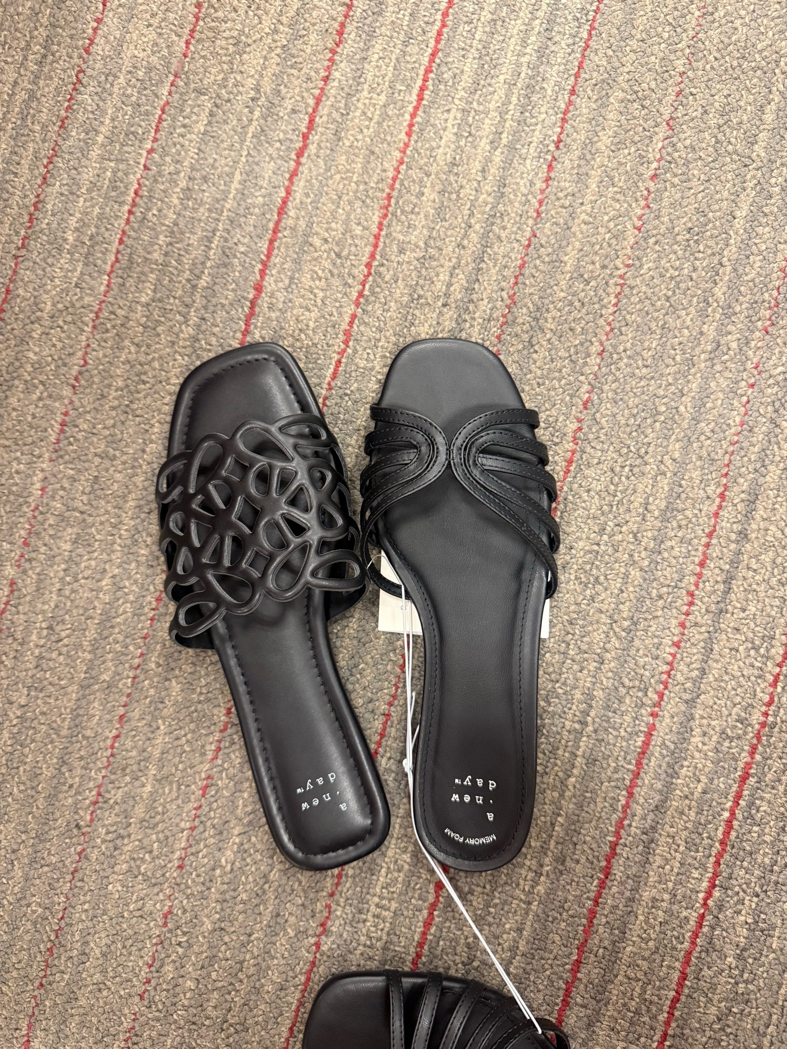 Black sandals