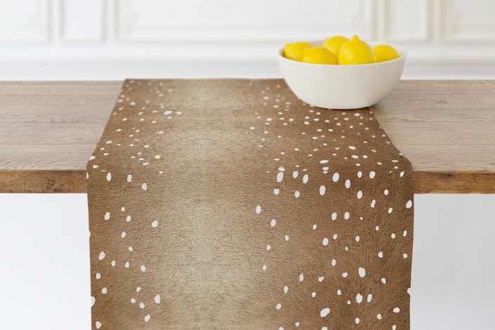Trompe L'oeil Fawn Table runner by kelli hall | Minted | Minted