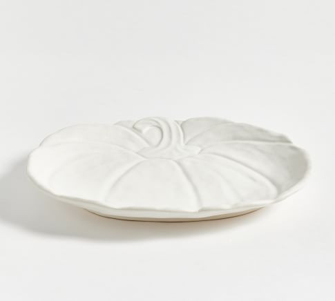 Pumpkin Shaped Serving Platter | Pottery Barn (US)