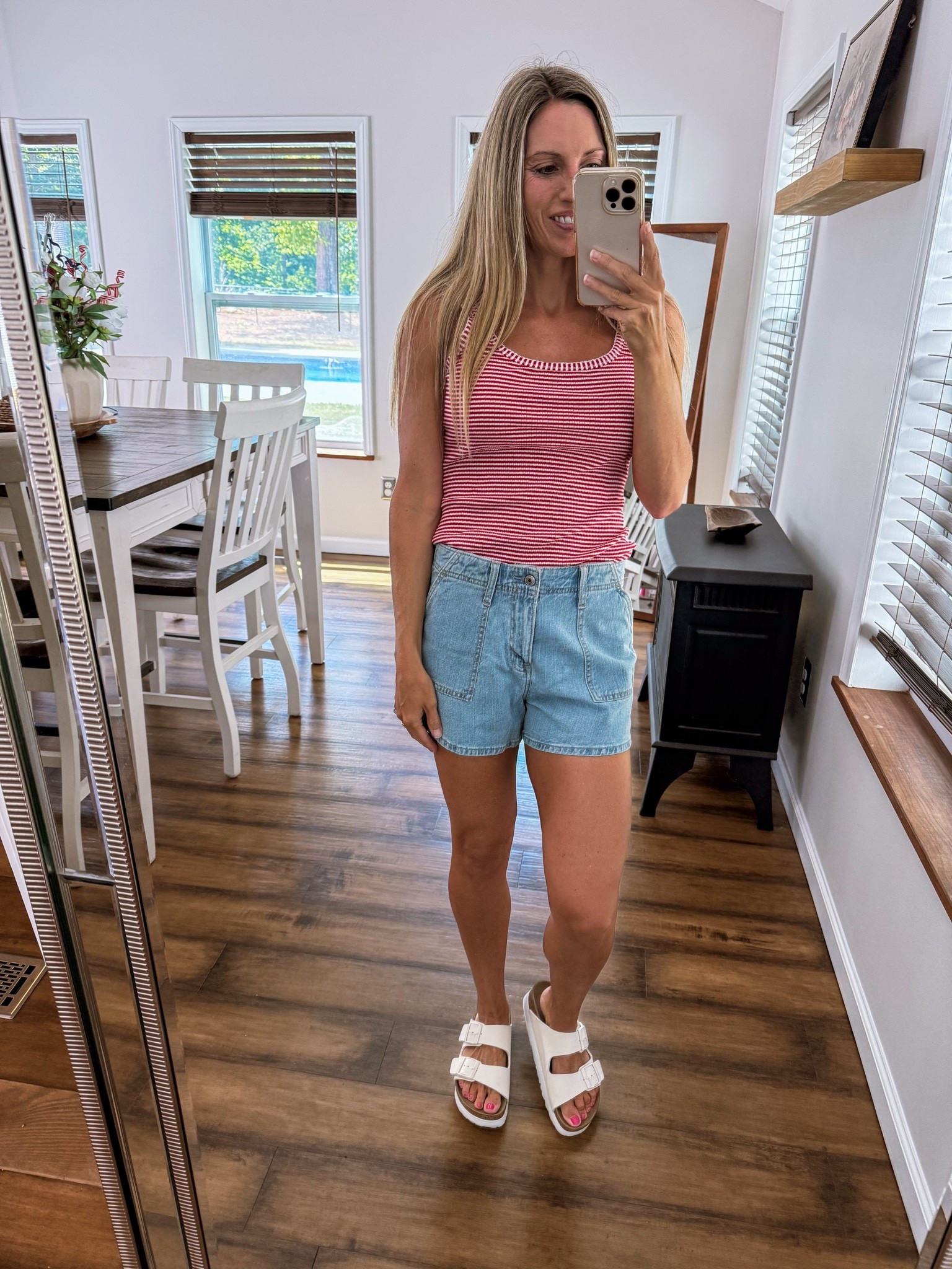 Target tank top, Abercrombie shorts, casual summer outfit

#LTKPetite #LTKSeasonal #LTKSaleAlert