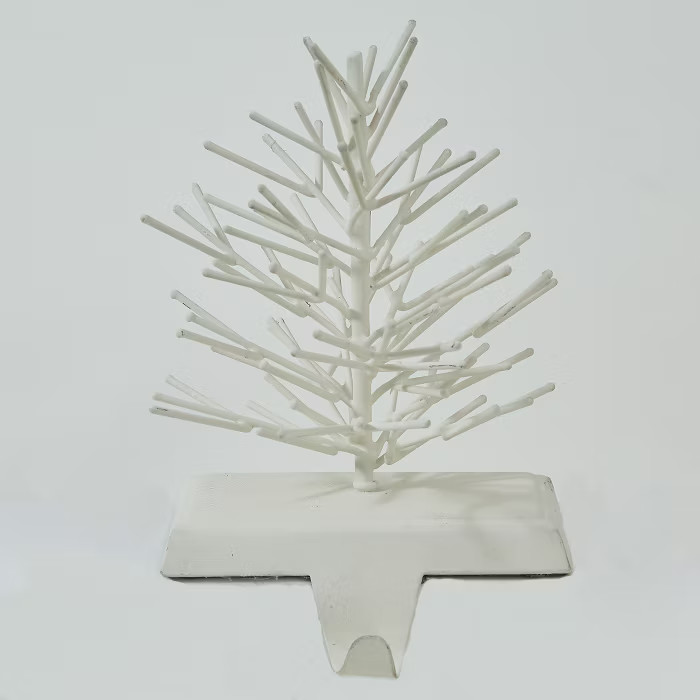 Park Designs Metal Tree Stocking Hanger -White | Target