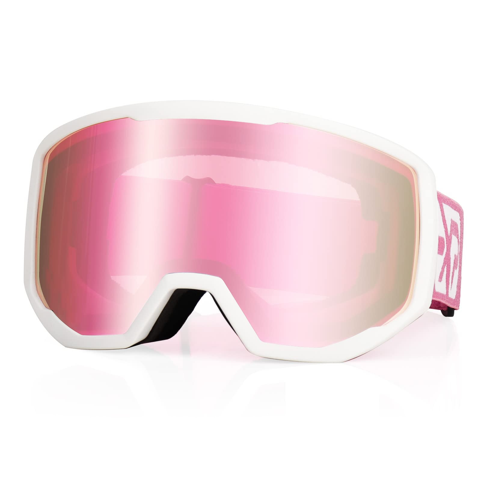 EXP VISION Ski/Snowboard Goggles for Men Women, OTG Snow Goggles Anti Fog UV Protection | Amazon (US)