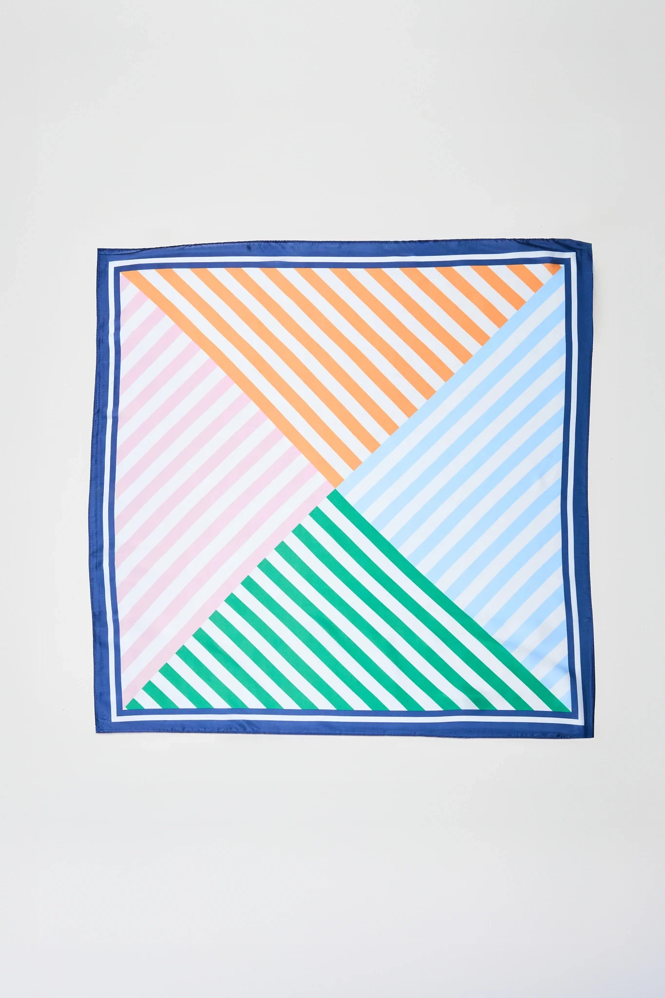 Multi Stripe Print Scarf | Avara