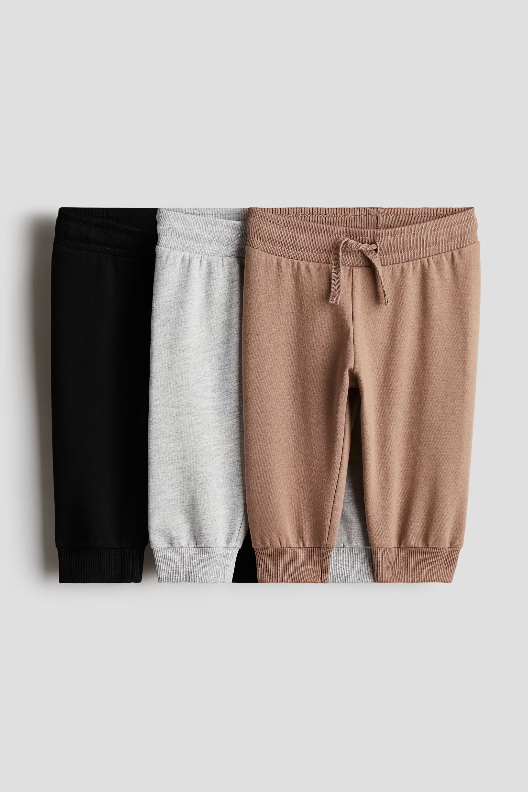 3-pack Cotton Joggers | H&M (US + CA)