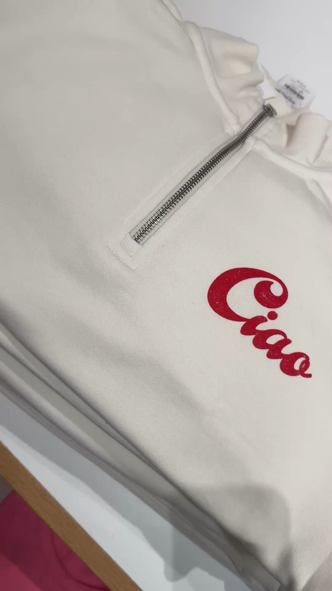 Spring outfit  Cute graphic zip up sweatshirt. Lighter weight sweatshirt material  

#LTKOver40