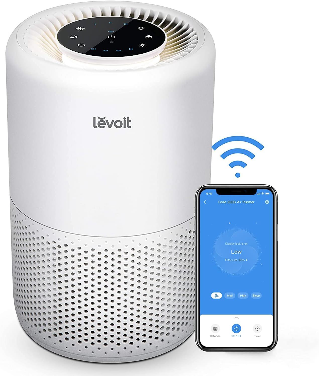 LEVOIT Air Purifiers for Home Large Room, Smart WiFi Alexa Control, H13 True HEPA Filter for Alle... | Amazon (US)