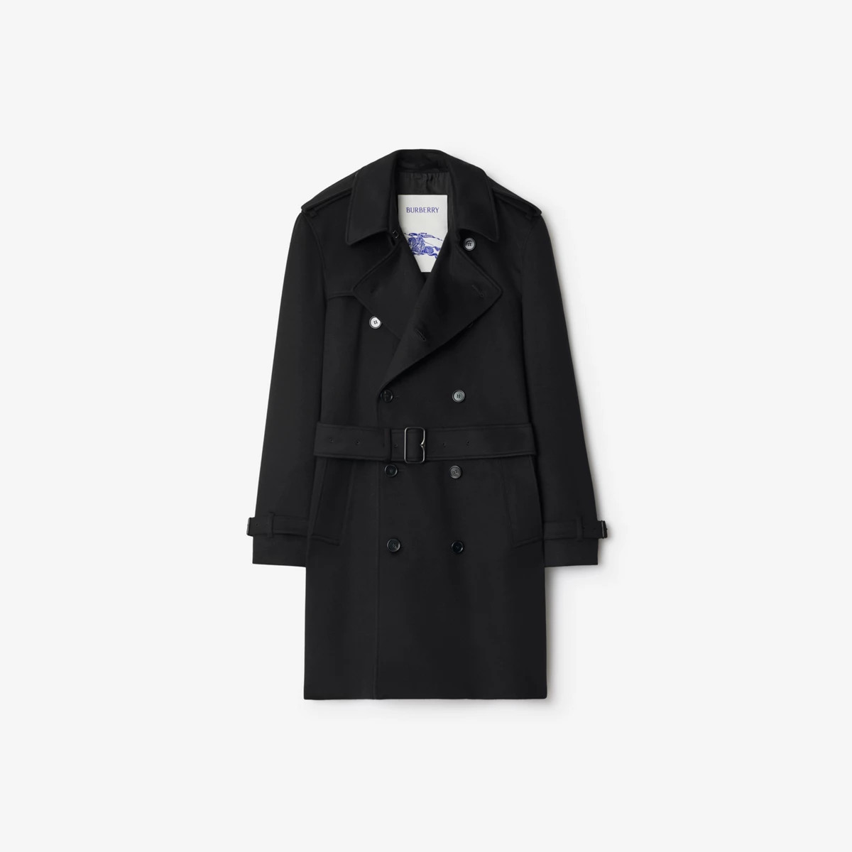 Burberry Mid-length Cashmere Trench Coat, Size: 42 | Burberry (US)