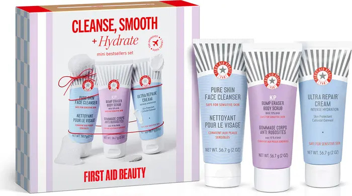 Cleanse, Smooth & Hydrate Mini Bestsellers Set $42 Value | Nordstrom