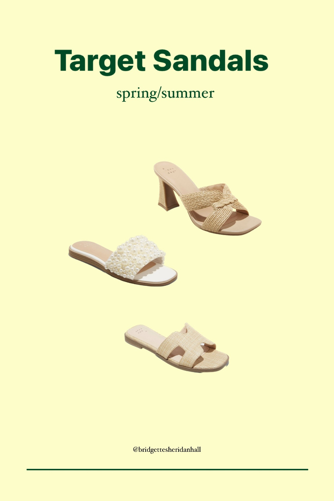 Target shoes and sandals for spring and summer! Love the raffia and pearl trends. The pearls would be perfect for a bride!

#LTKfindsunder50 #LTKshoecrush #LTKwedding