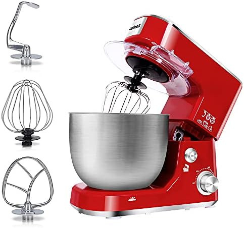 Stand Mixer, CUSIMAX Dough Mixer Tilt-Head Electric Mixer with 5-Quart Stainless Steel Bowl, Doug... | Amazon (US)