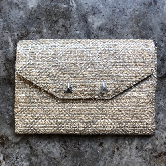Stella & Dot Slim City Metallic Clutch | Poshmark