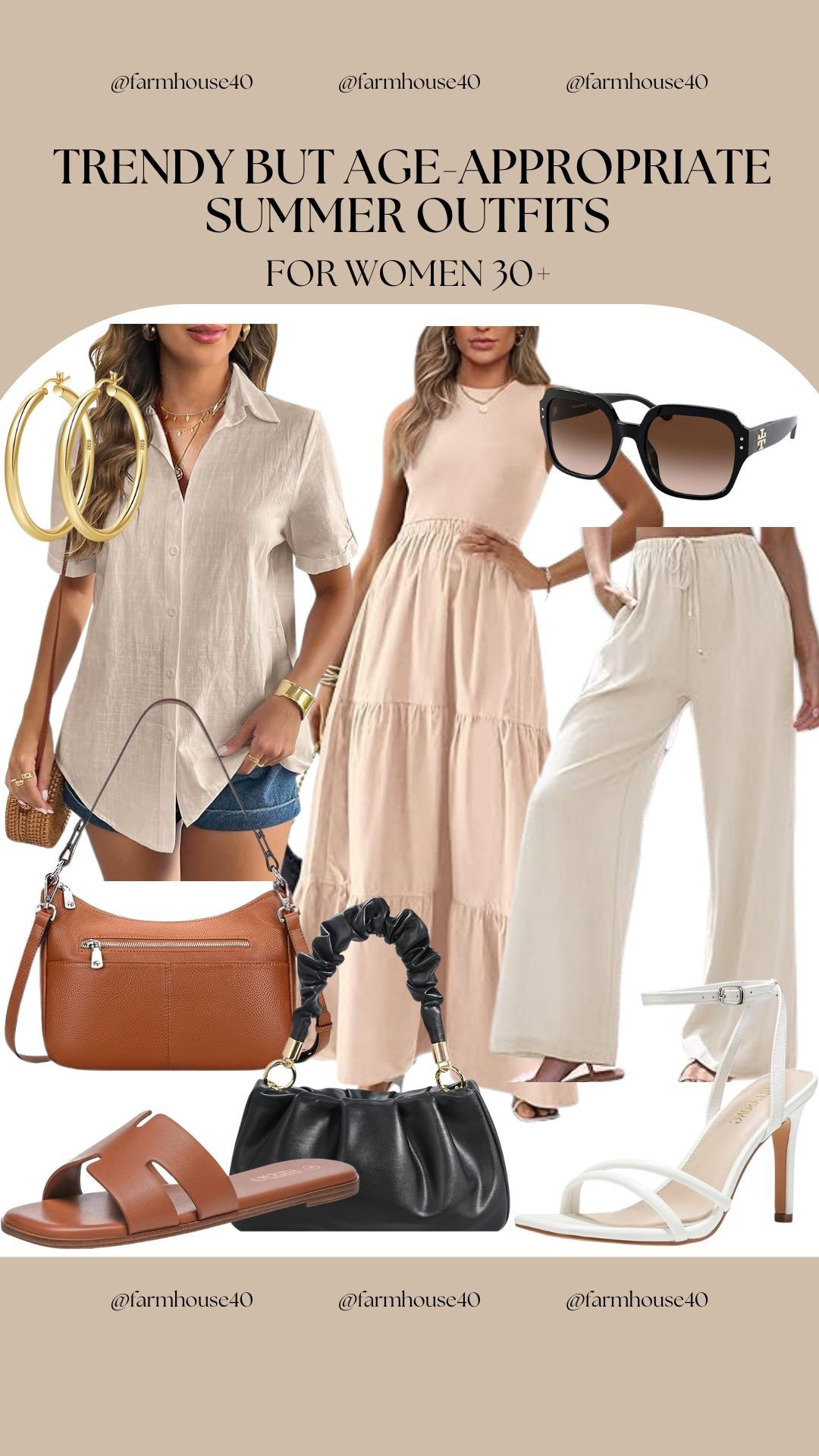 Hot days, cool style—summer fashion women 40+  I pulled together some effortlessly chic, confidence-packed, and made for real life. Here’s to looking fabulous in every season of life

#LTKTravel #LTKStyleTip #LTKFindsUnder50