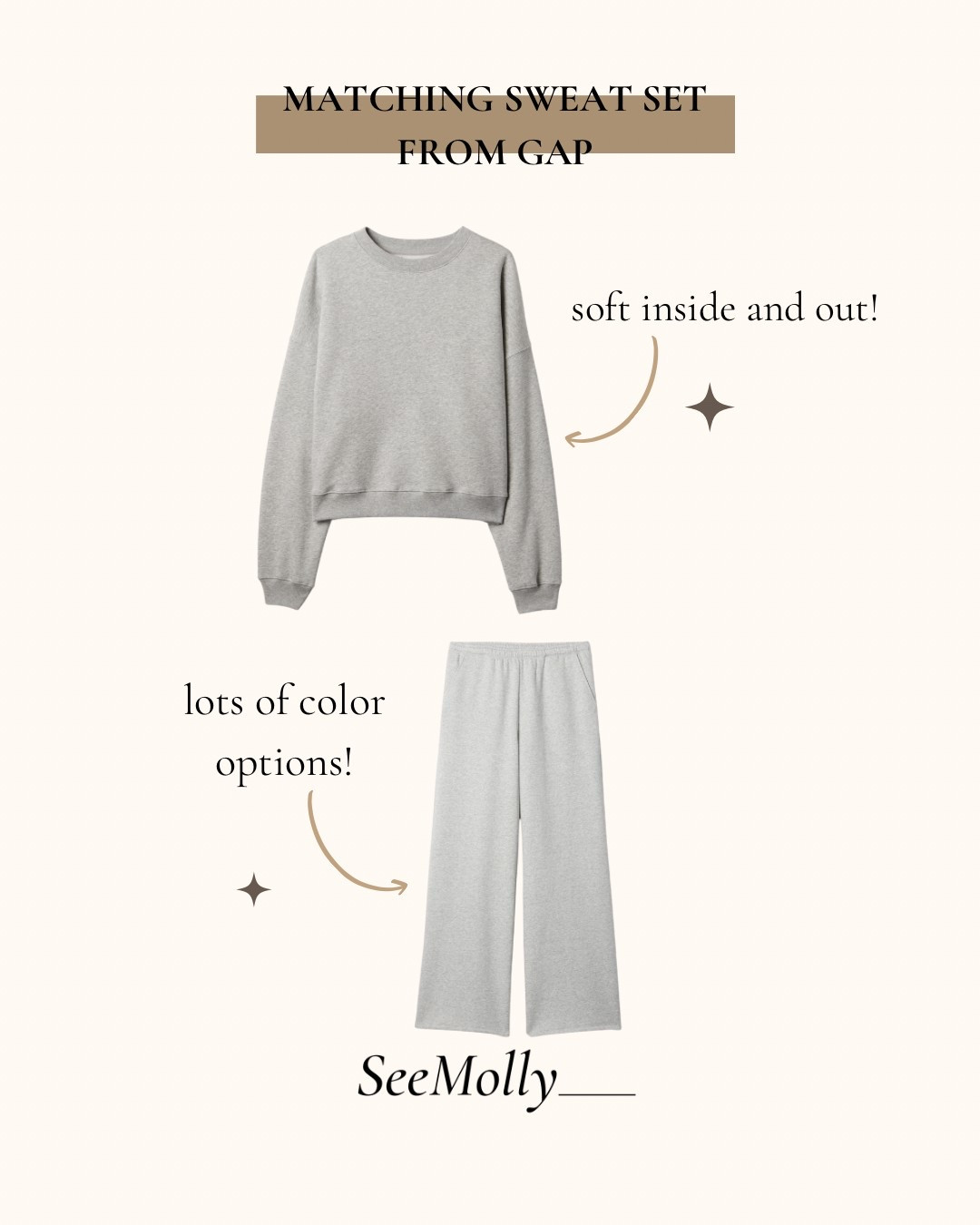 the softest sweat set! 

#LTKStyleTip #LTKFindsUnder100 #LTKSeasonal