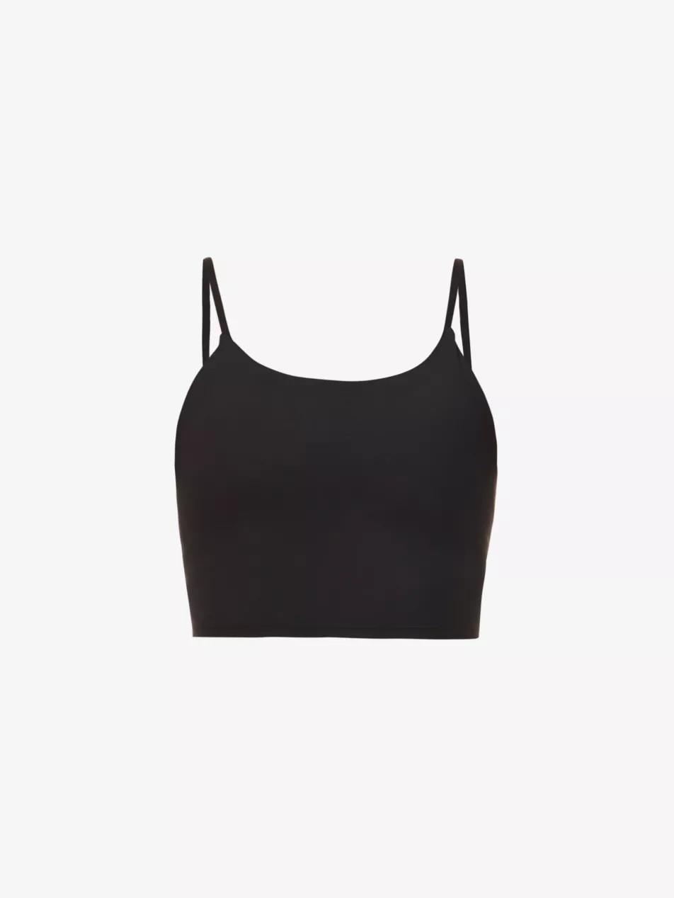 Tank round-neck stretch-jersey bralette | Selfridges