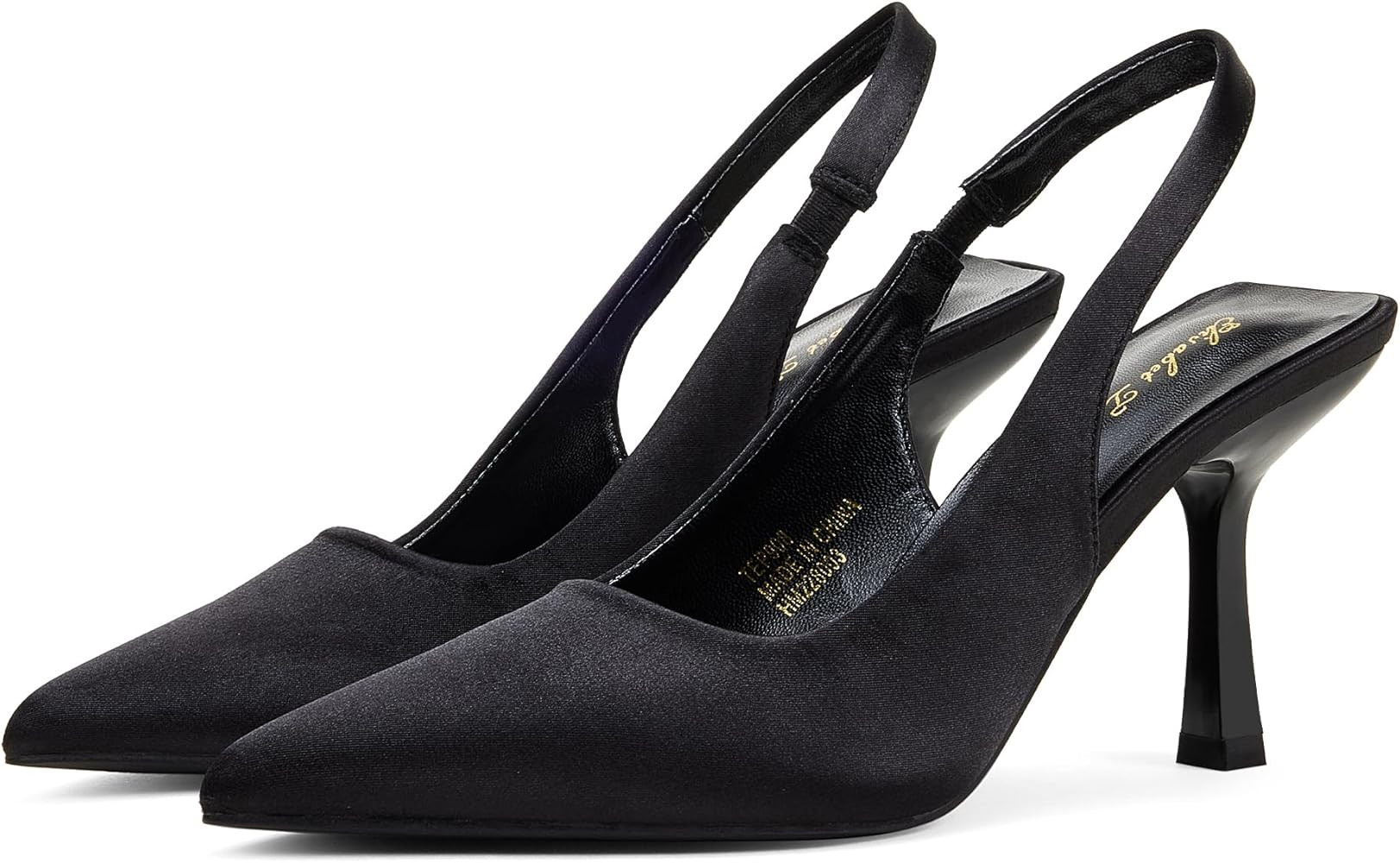 Elisabet Tang 3.14 in Trendy Slingback Stiletto Pumps for Women - Sexy Slip on Pointed Closed Toe... | Amazon (US)