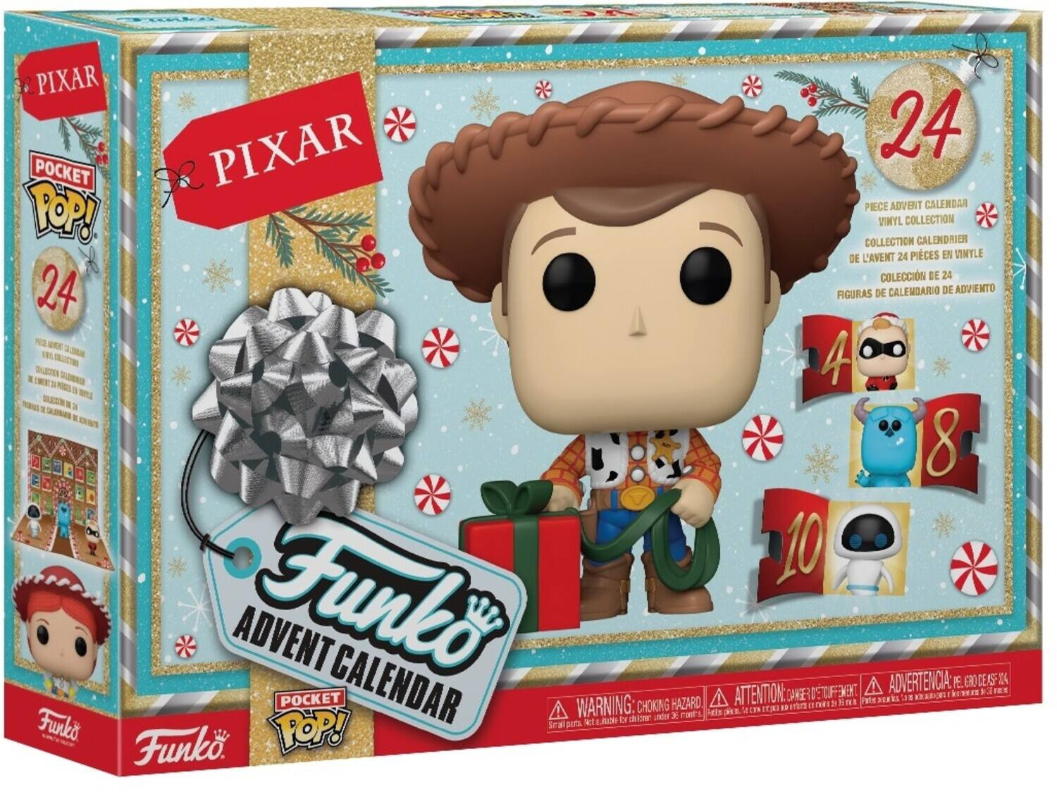 Funko - Pocket POP!: Advent Calendar: Pixar Wave 1 - COLLECTIBLES - Multicolor | Best Buy U.S.