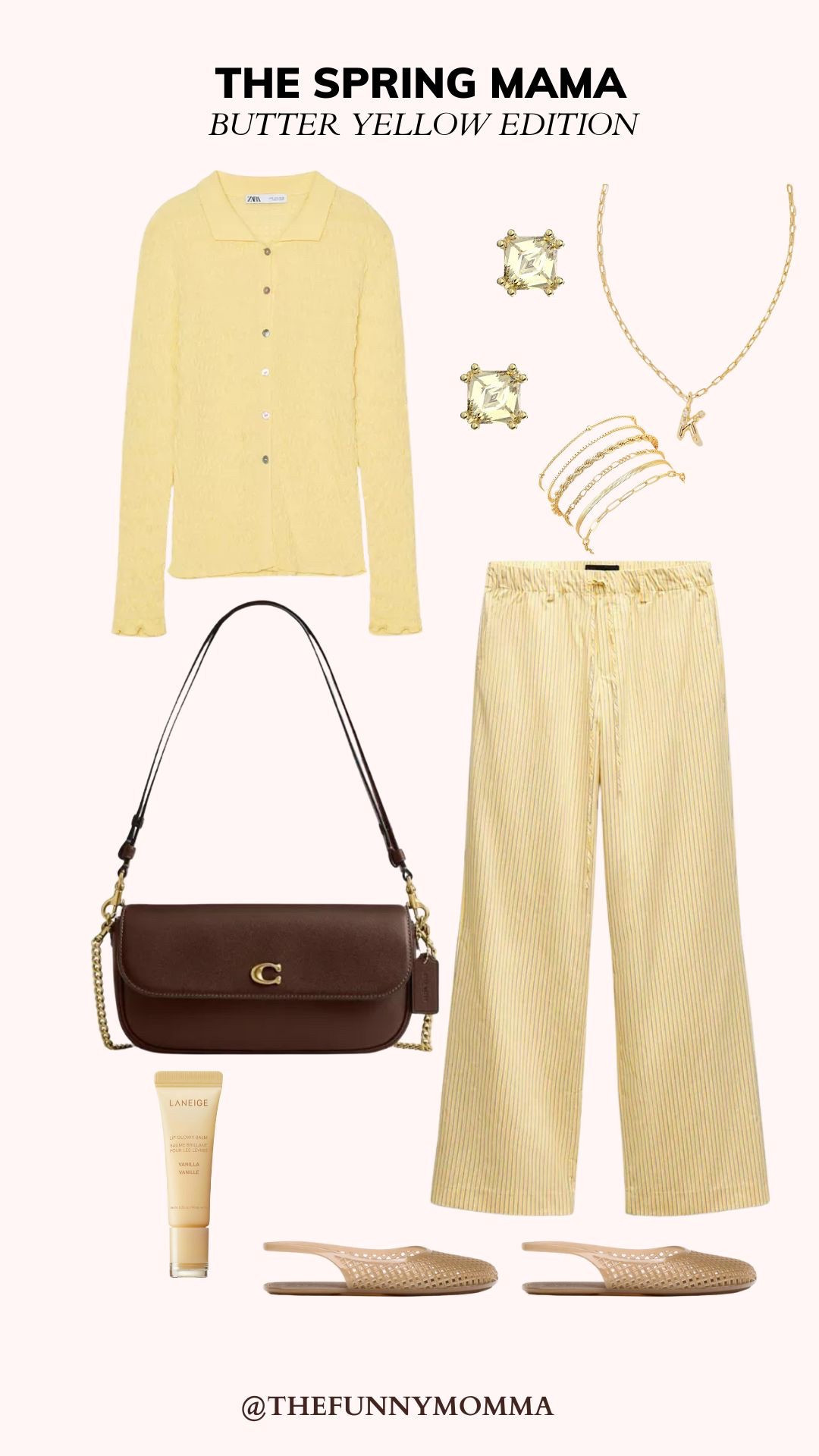 Butter yellow is having a moment and clearly so am I. Is this a vacation fit? An errands fit? She’s versatile, she’s Spring fashion 🧈✨💛. 

#LTKWatchNow #LTKStyleTip