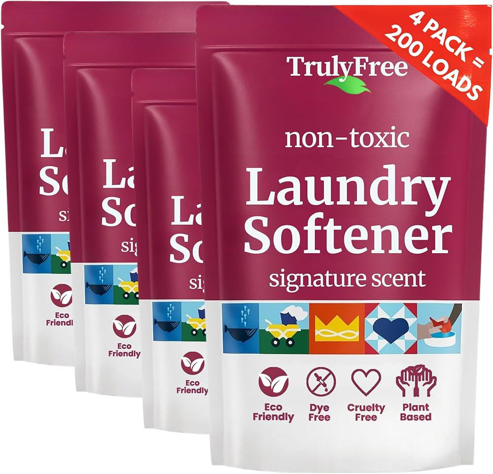 Truly Free Fabric Softening Conditioner for Clothes| Safe for Babies & Kids with Sensitive Skin |... | Amazon (US)