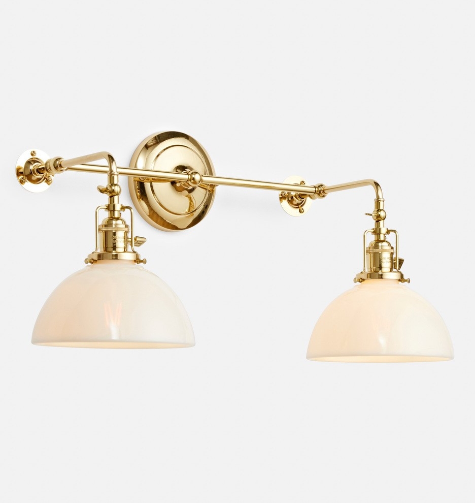 Fairview Traditional 2-Light Sconce | Rejuvenation